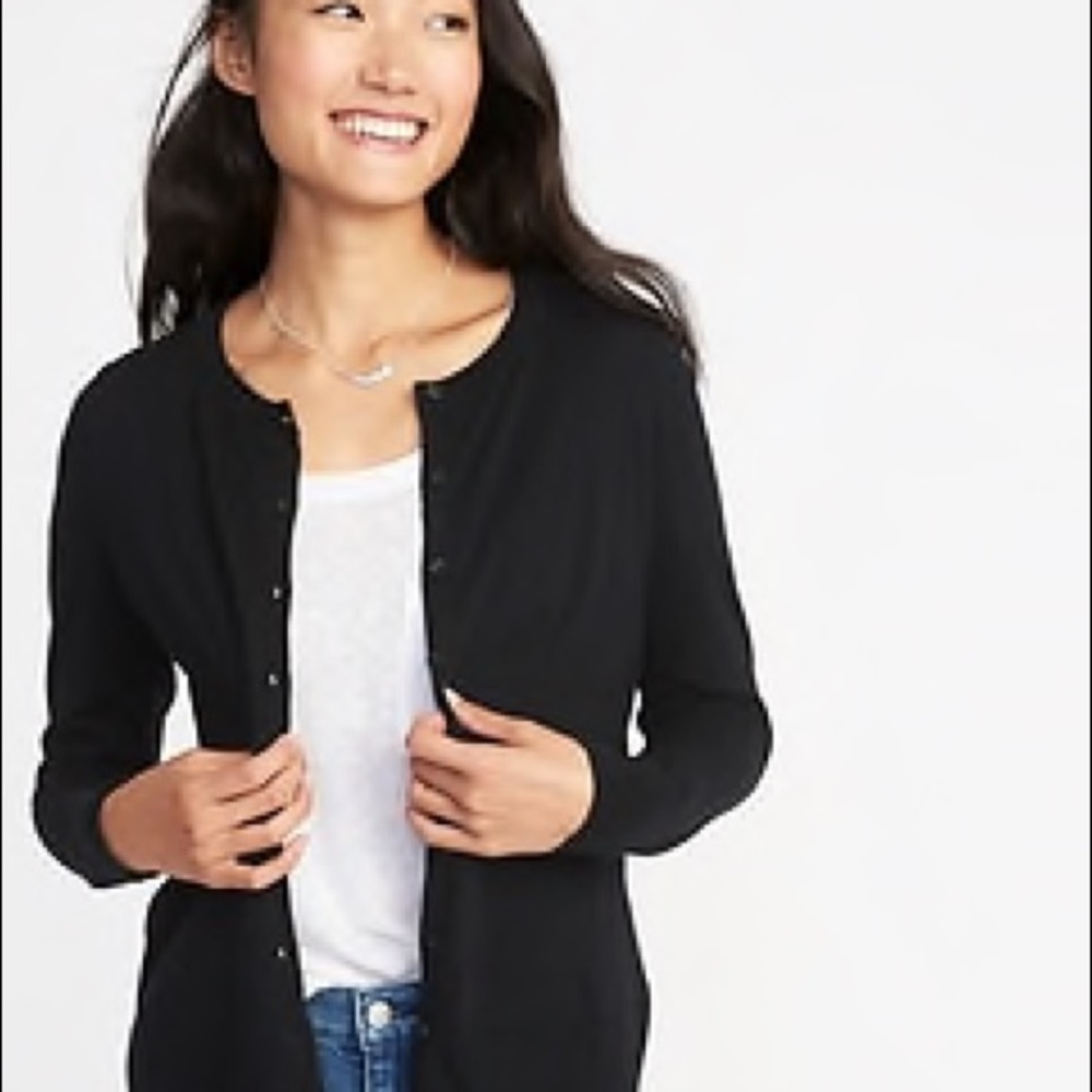 Ann Taylor Black cardigan